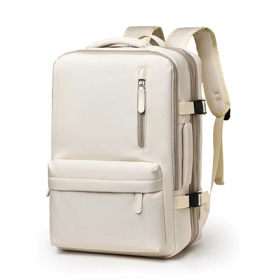 Zaino Impermeabile da Viaggio con Spallacci Ergonomici e Scomparto per Laptop Fino a 17 Pollici – 25 Litri, Nero/Blu/Nero Oliva 5