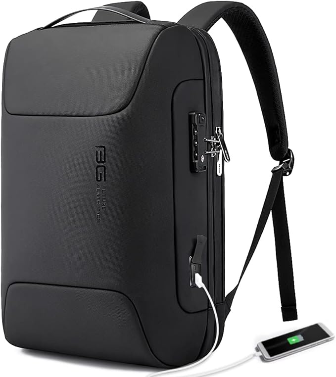 Zaino Unisex Antifurto con Porta Ricarica USB Leggero da Lavoro - Vesarelli