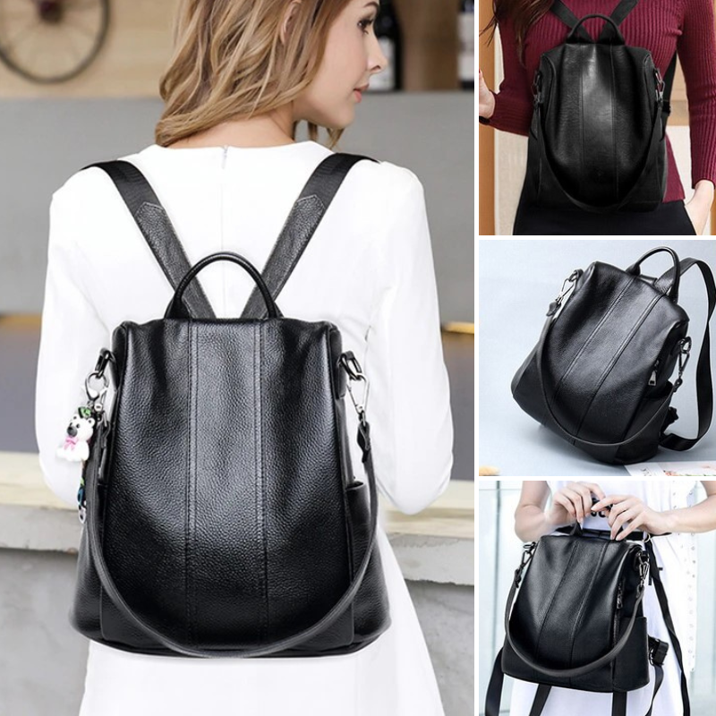 Zaino Donna Antifurto Resistente Impermeabile Elegante - Vesarelli