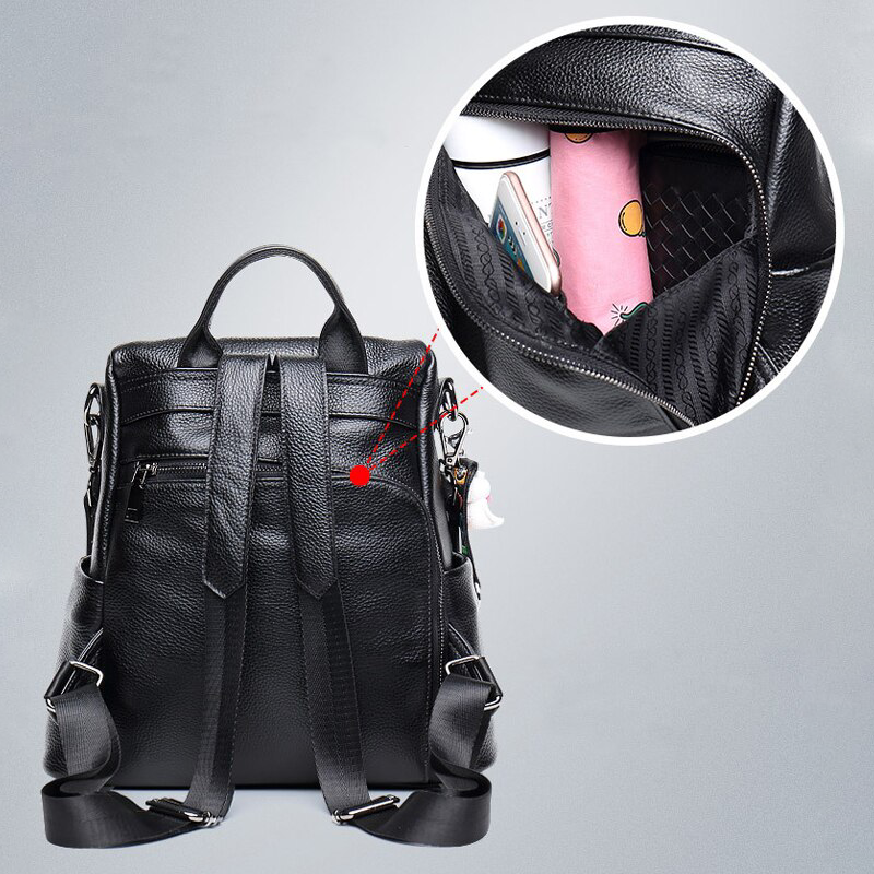 Zaino antifurto elegante da donna, resistente e impermeabile 2