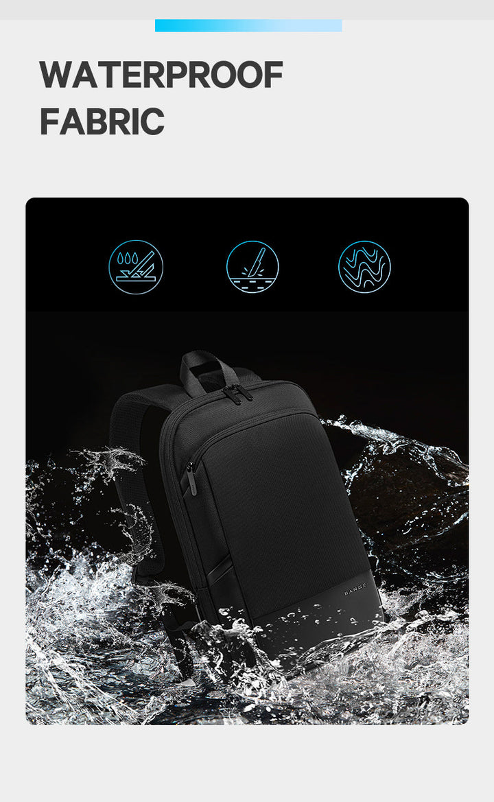 Zaino antifurto per laptop Bange da 15 pollici, super sottile, da uomo 7