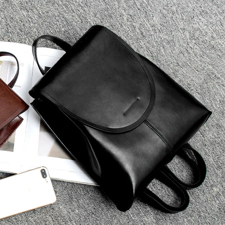 Zaino elegante da donna per laptop, per lavoro e viaggi, in tessuto resistente 11