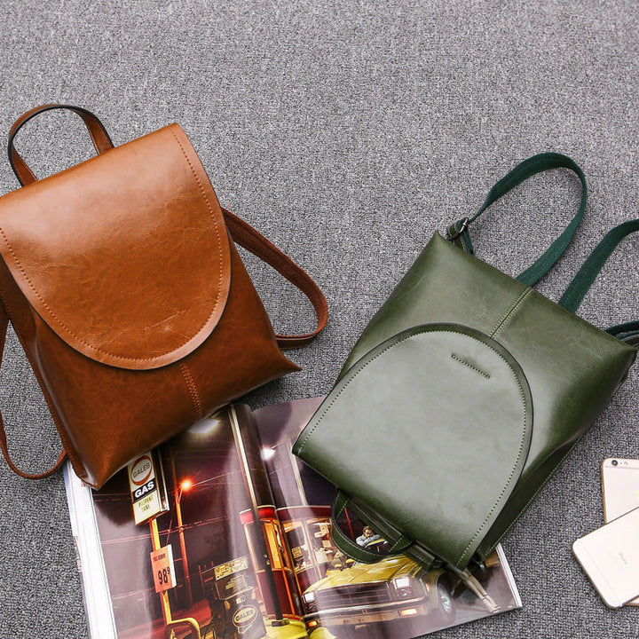 Zaino elegante da donna per laptop, per lavoro e viaggi, in tessuto resistente 2