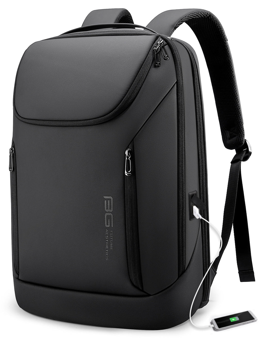 Zaino Business Uomo Impermeabile Porta Laptop con Ricarica USB - Vesarelli