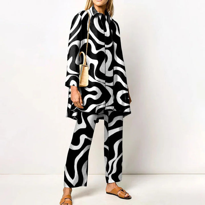 Zavira Maglia Autunnale con Struttura Elegante