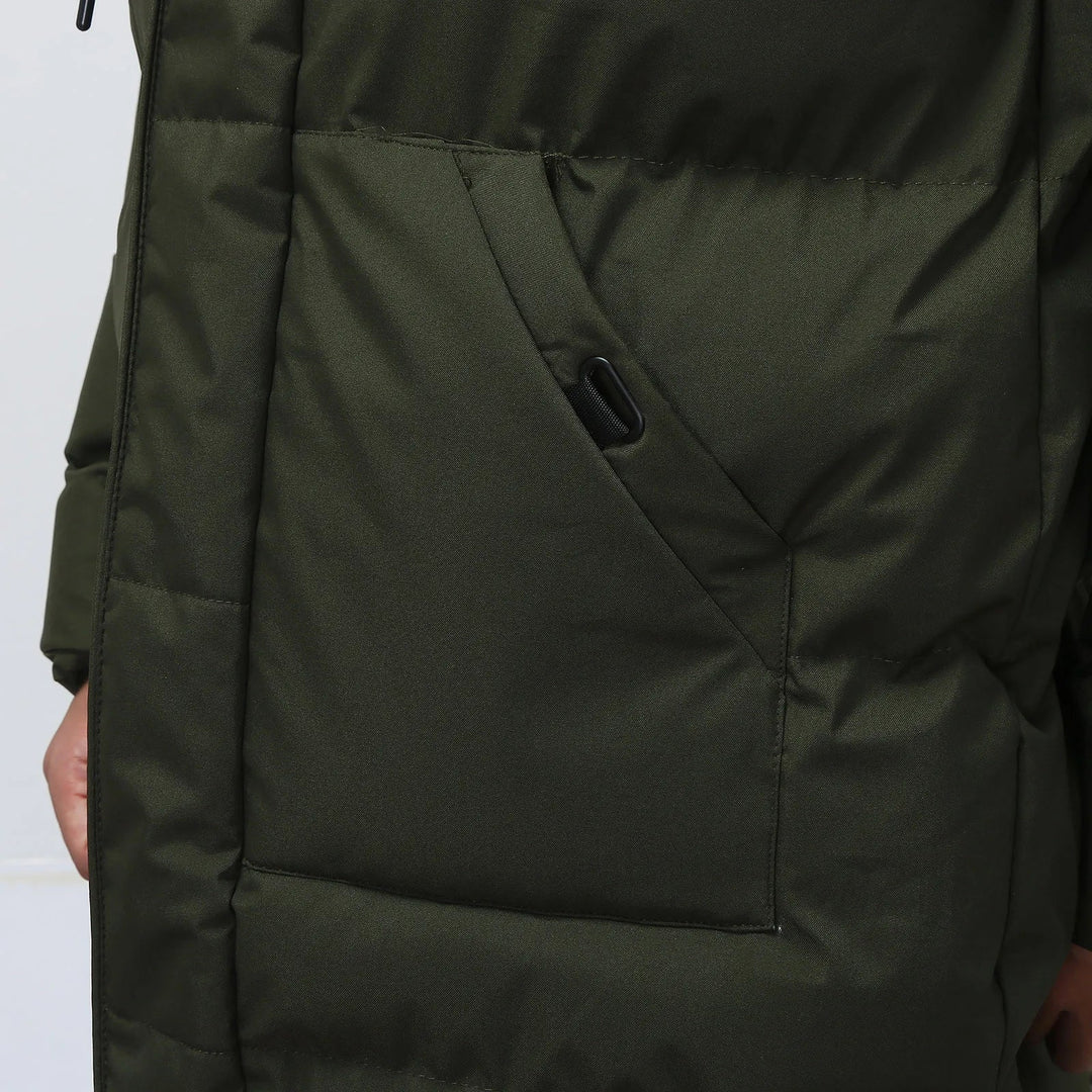 Cappotto Lungo Invernale Resistente Per Uomo | Zelina