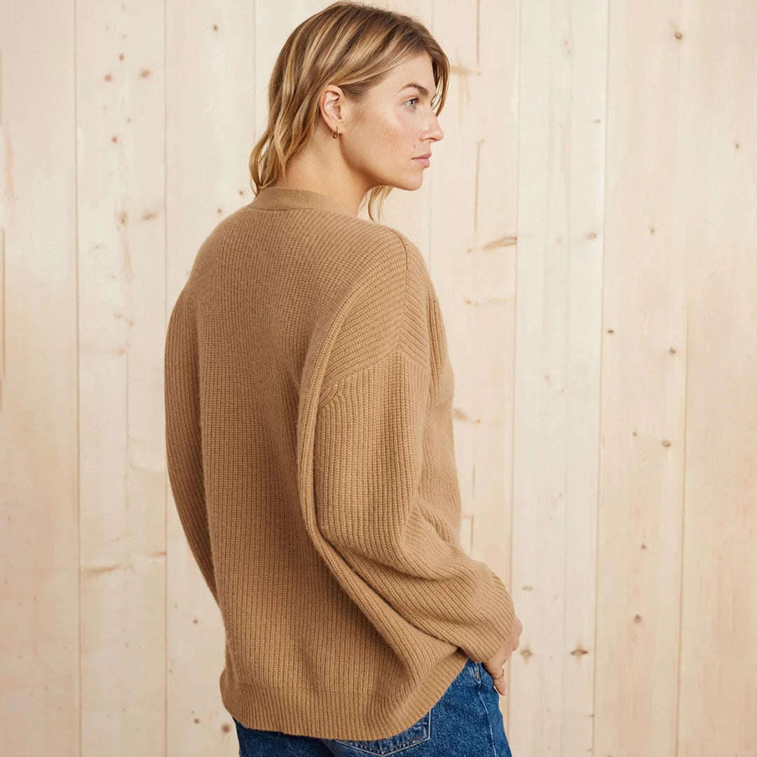 Zelvani | Cardigan Lungo In Cashmere Morbido