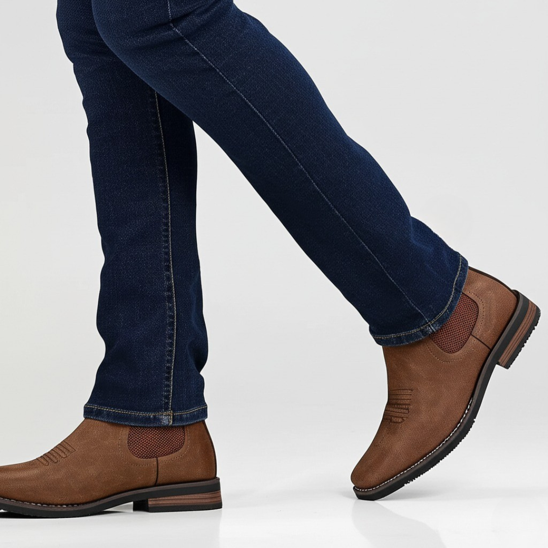Zelvio | Elegante Stivale Uomo in Pelle Robusto 3