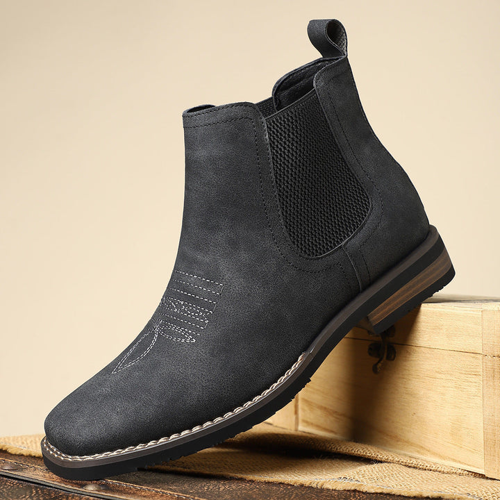 Zelvio | Elegante Stivale Uomo in Pelle Robusto 5