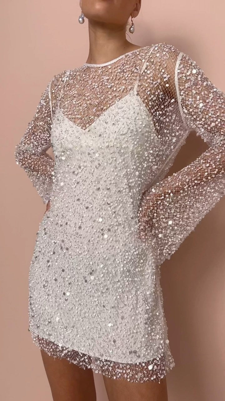 Zita | Abito da festa elegante e scintillante per donna 6