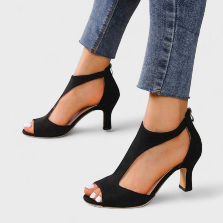 Zorine | Eleganti Sandali Ortopedici Donna con Tacco Comodo 5