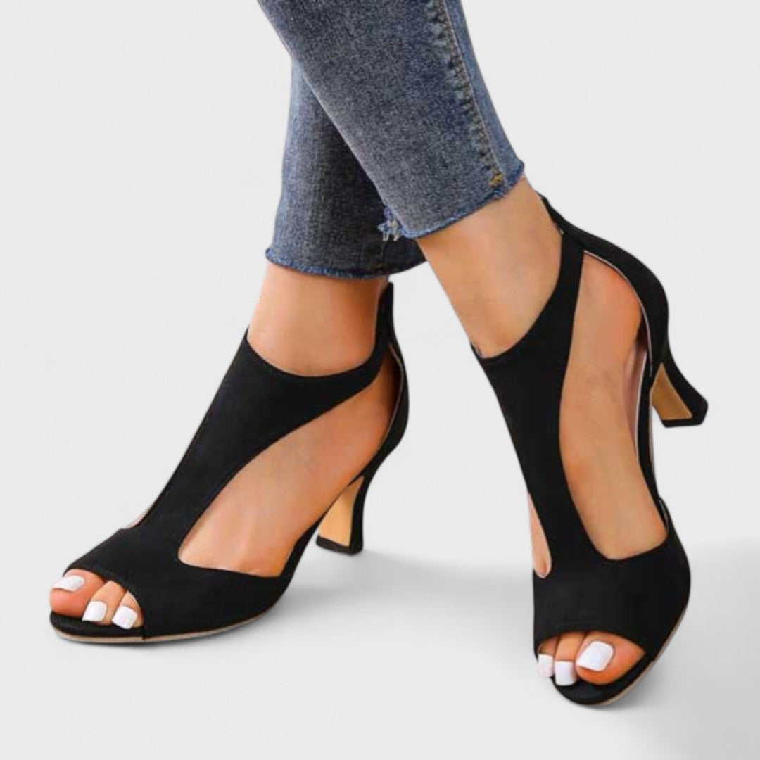 Zorine | Eleganti Sandali Ortopedici Donna con Tacco Comodo 7
