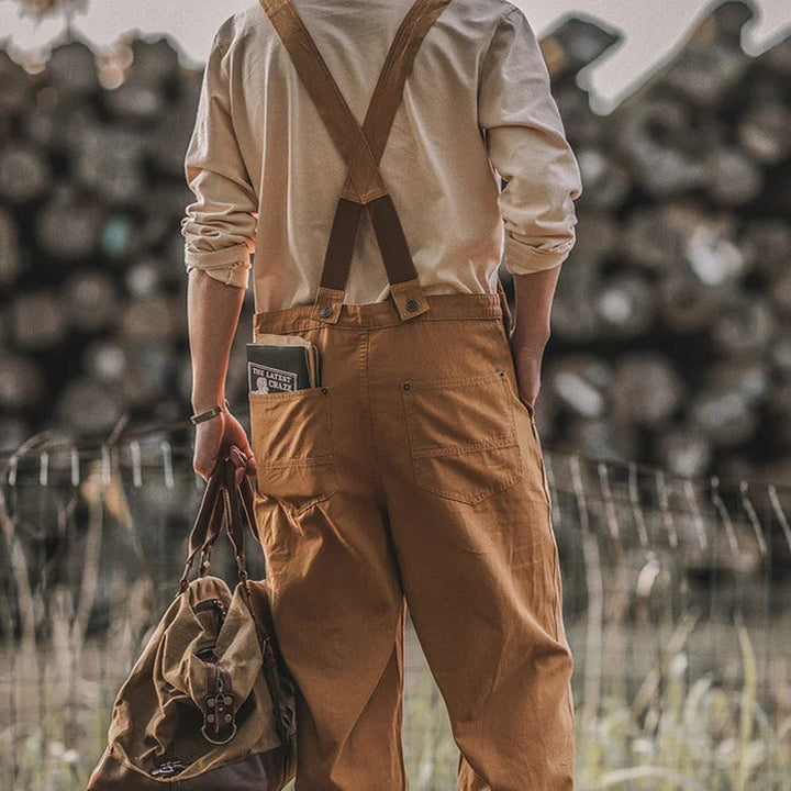 Tuta Unisex in Tela Resistente Stile Vintage Comoda