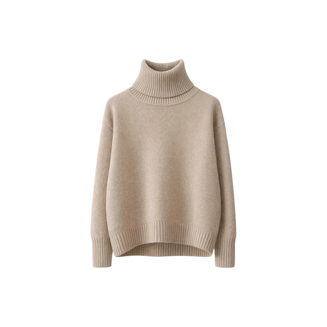 Maglione Uomo Collo Alto Manica Lunga Vestibilità Elastica - Vesarelli