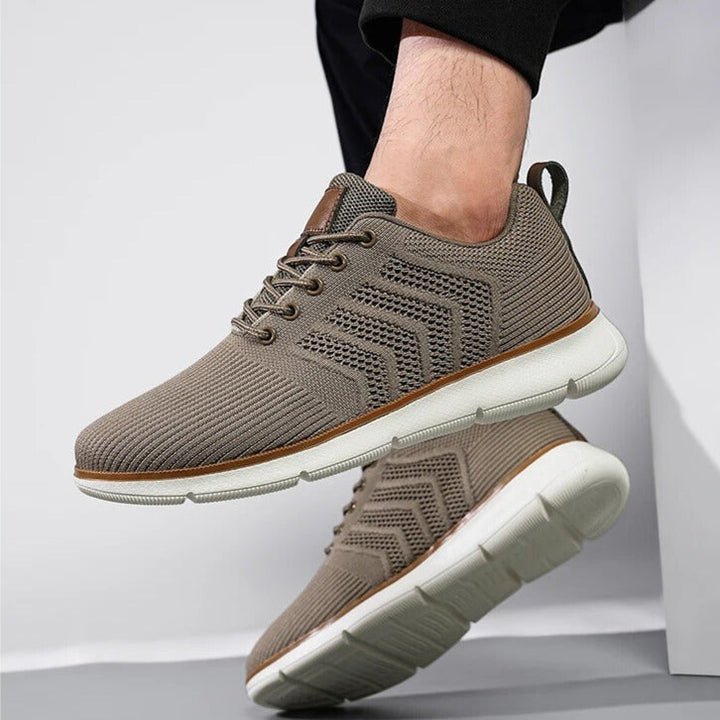 Sneakers Uomo in Maglia Flessibile Comfort Casual</s>