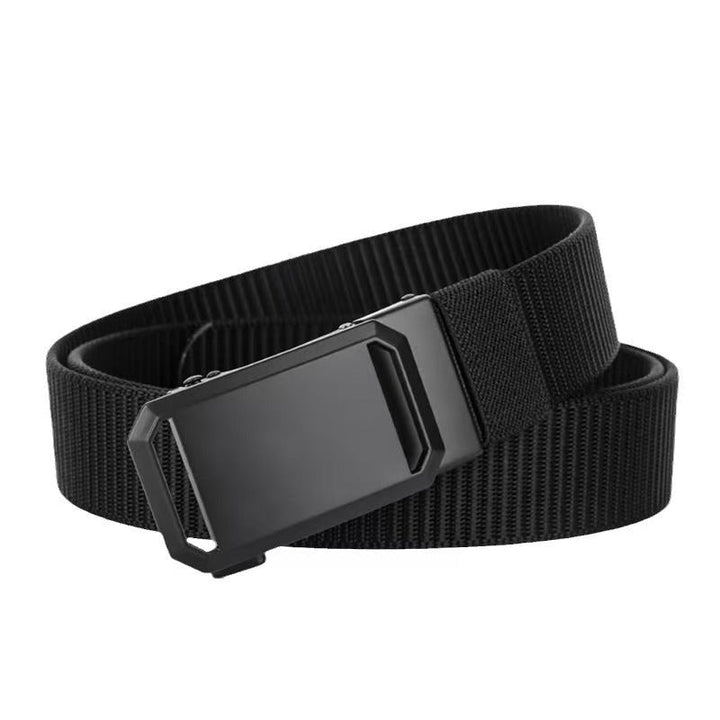 Cintura Uomo in Nylon Resistente Fibbia Automatica Stile Outdoor