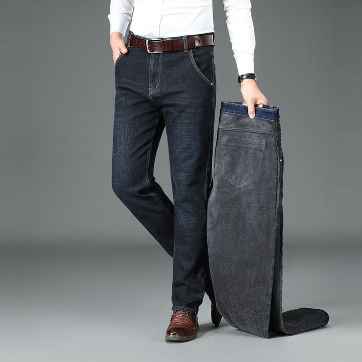 Jeans Uomo Foderati Lana Comfort
