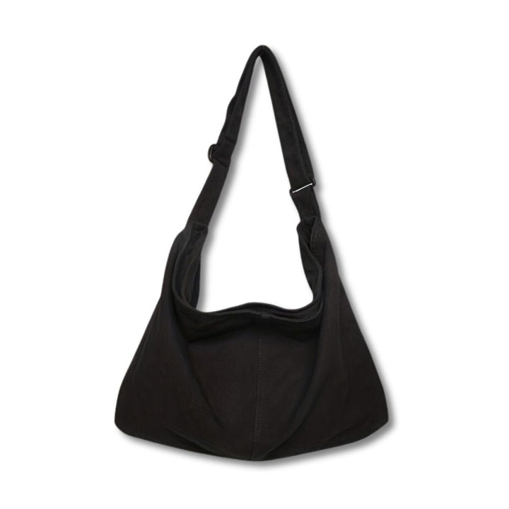 Borsa a Tracolla Donna in Tela Oversize Stile Disinvolto - Vesarelli