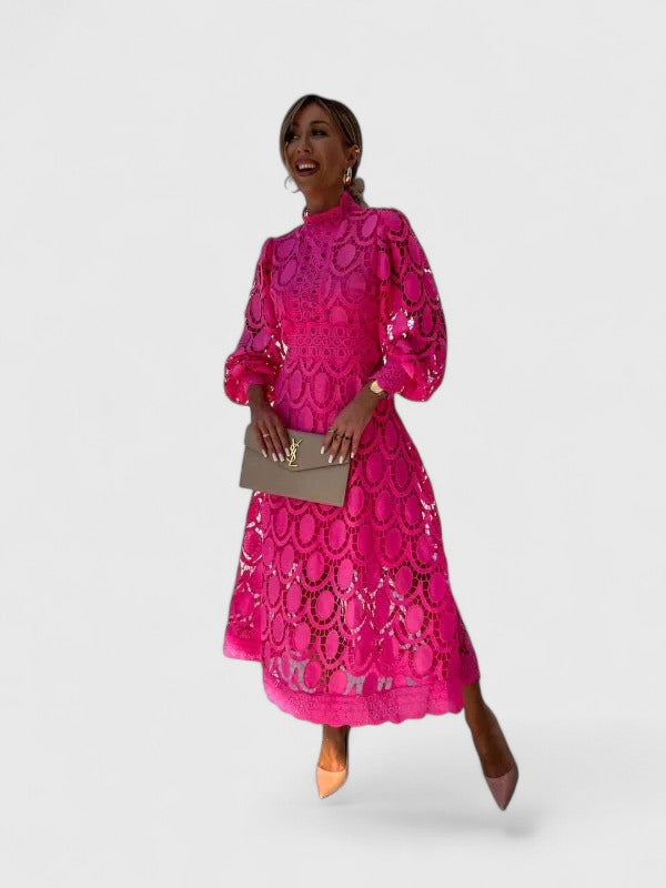 Abito Donna Elegante Vestibilità Sagomata Stile Deciso - Vesarelli