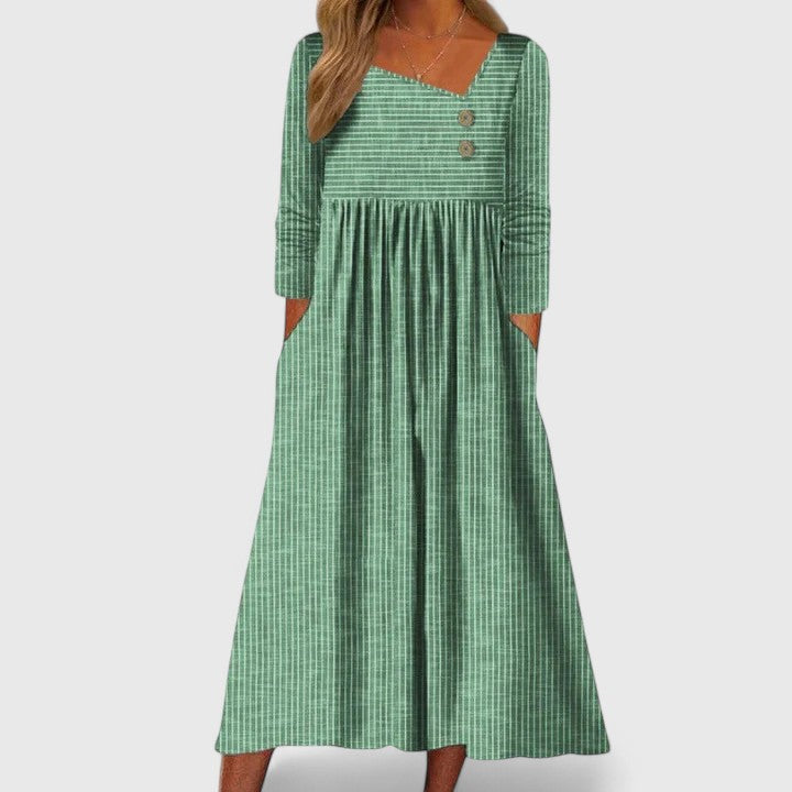 Abito Midi Donna Elegante Vestibilità Curata Classico - Vesarelli