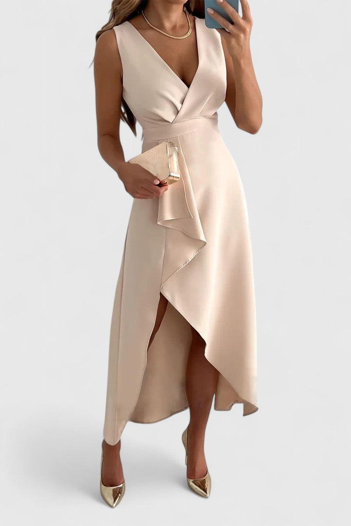 Abito Elegante Donna Dettaglio Curato Comfort Morbido - Vesarelli