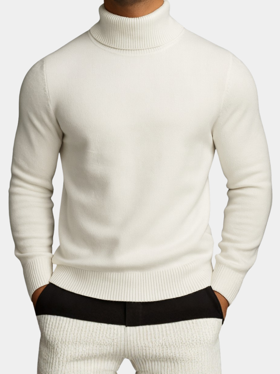 Dolcevita Uomo in Maglia Classica Vestibilità Confortevole - Vesarelli