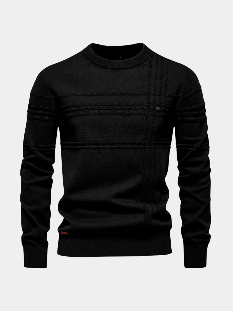 Maglione Uomo Classico Strutturato Vestibilità Regolare - Vesarelli