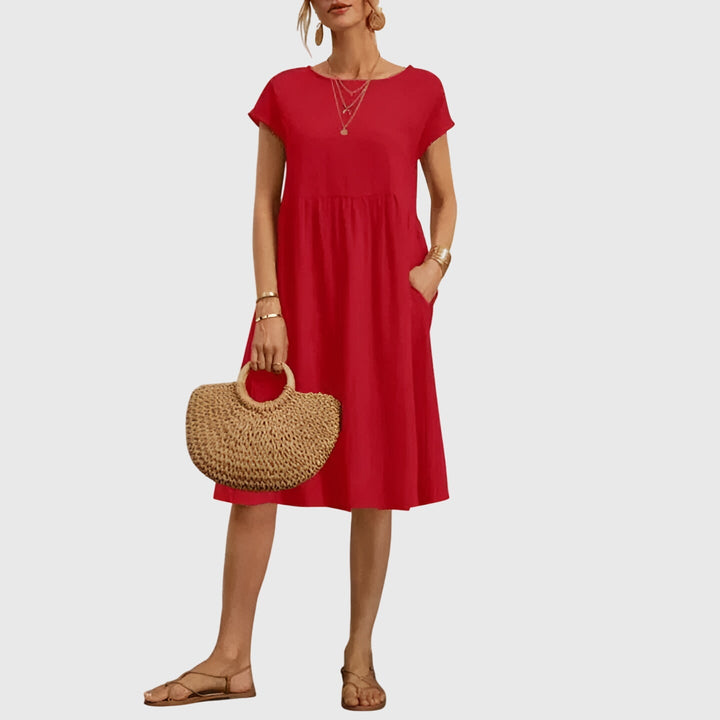 Abito Donna Tessuto Leggero Linea Fresca Primavera