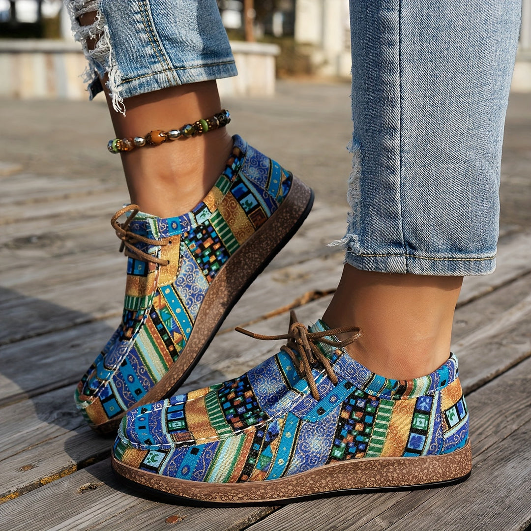 Sneakers Uomo Patchwork Comode Stile Casual