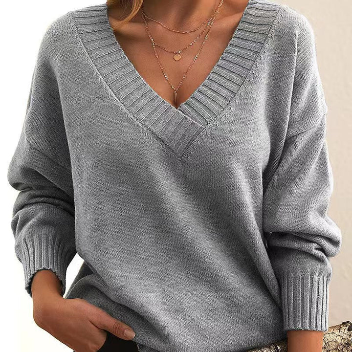 Maglione Donna Morbido Scollo Girocollo Classico