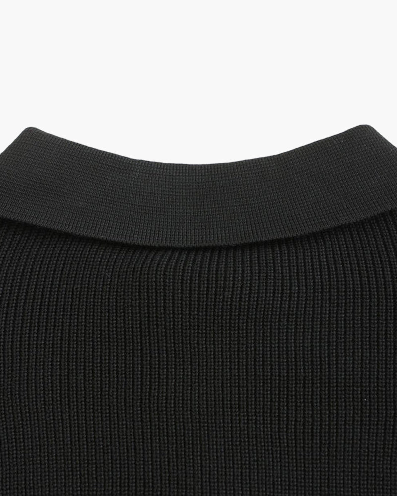 Maglione Uomo Mezza Zip Lana Morbido Classico