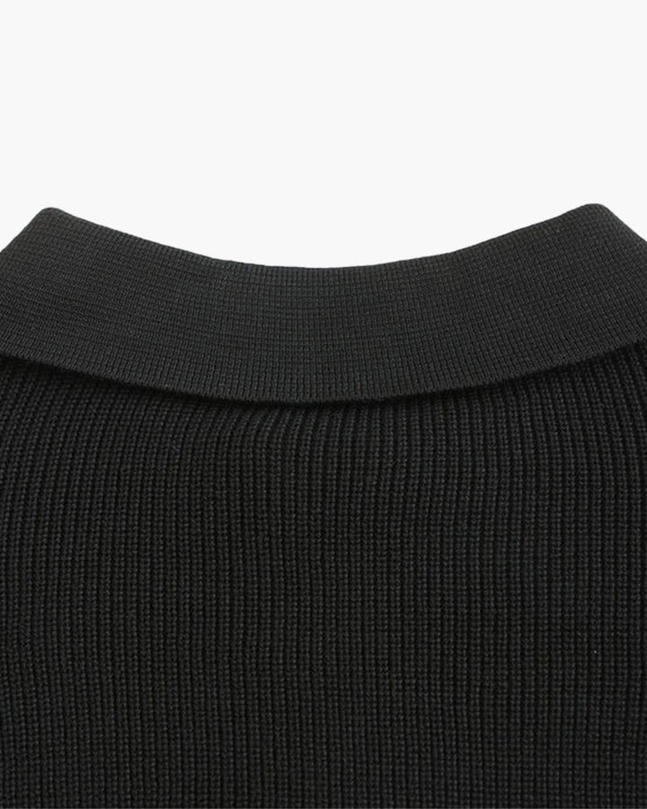 Maglione Uomo Mezza Zip Lana Morbido Classico