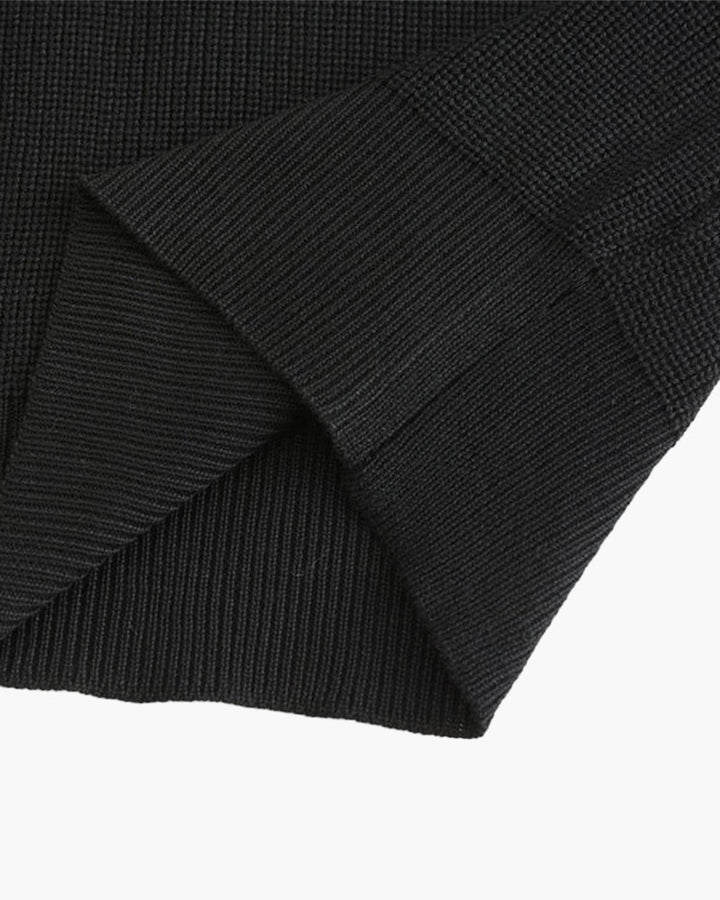 Maglione Uomo Mezza Zip Lana Morbido Classico