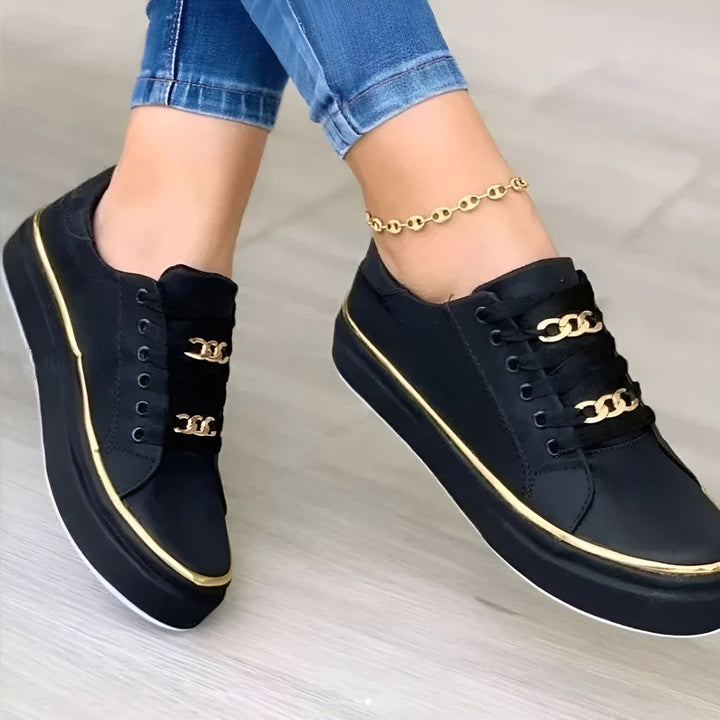 Sneaker Ortopedica Uomo Catena Decorativa Design Ergonomico
