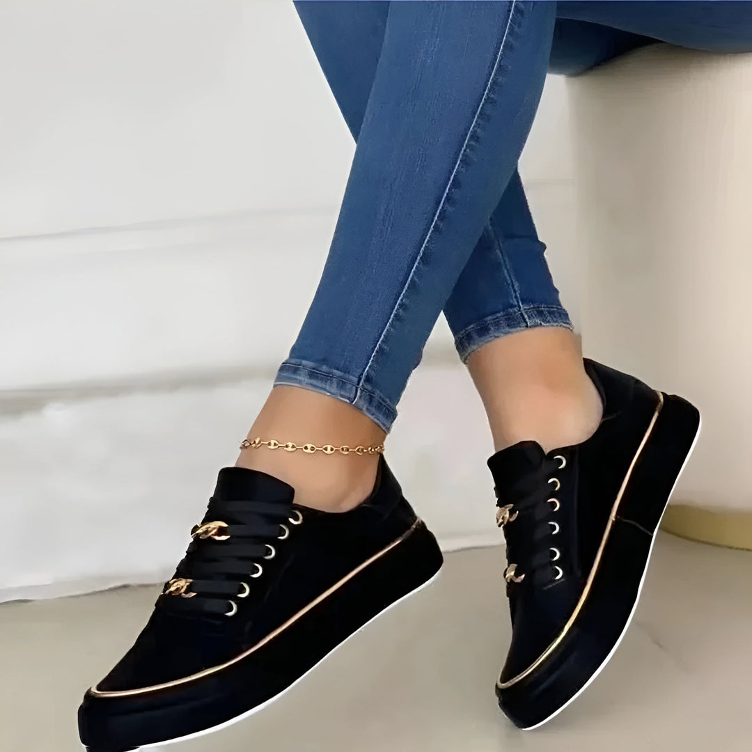 Sneaker Ortopedica Uomo Catena Decorativa Design Ergonomico