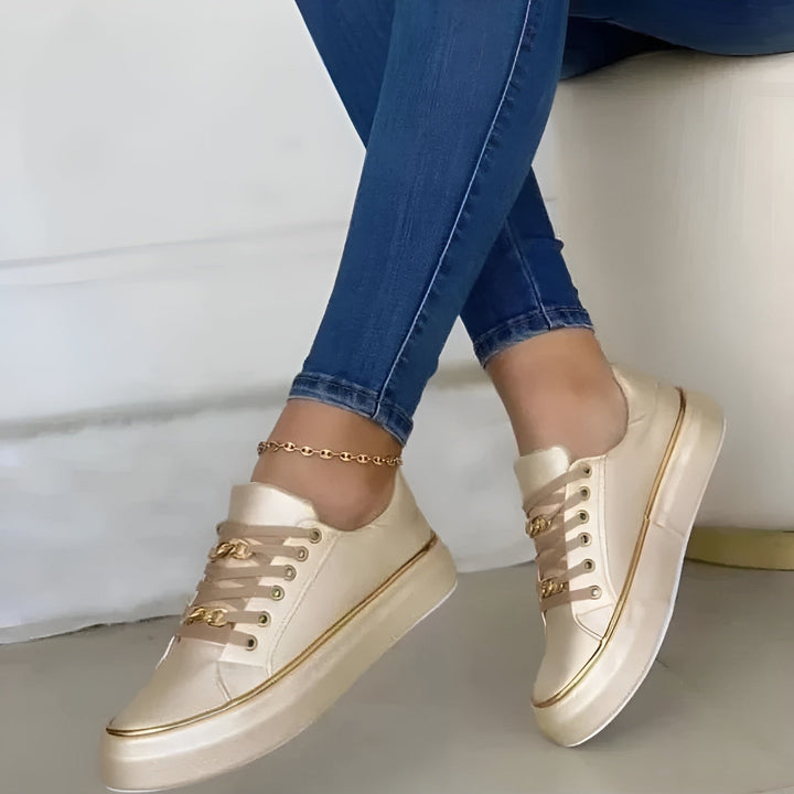 Sneaker Ortopedica Uomo Catena Decorativa Design Ergonomico