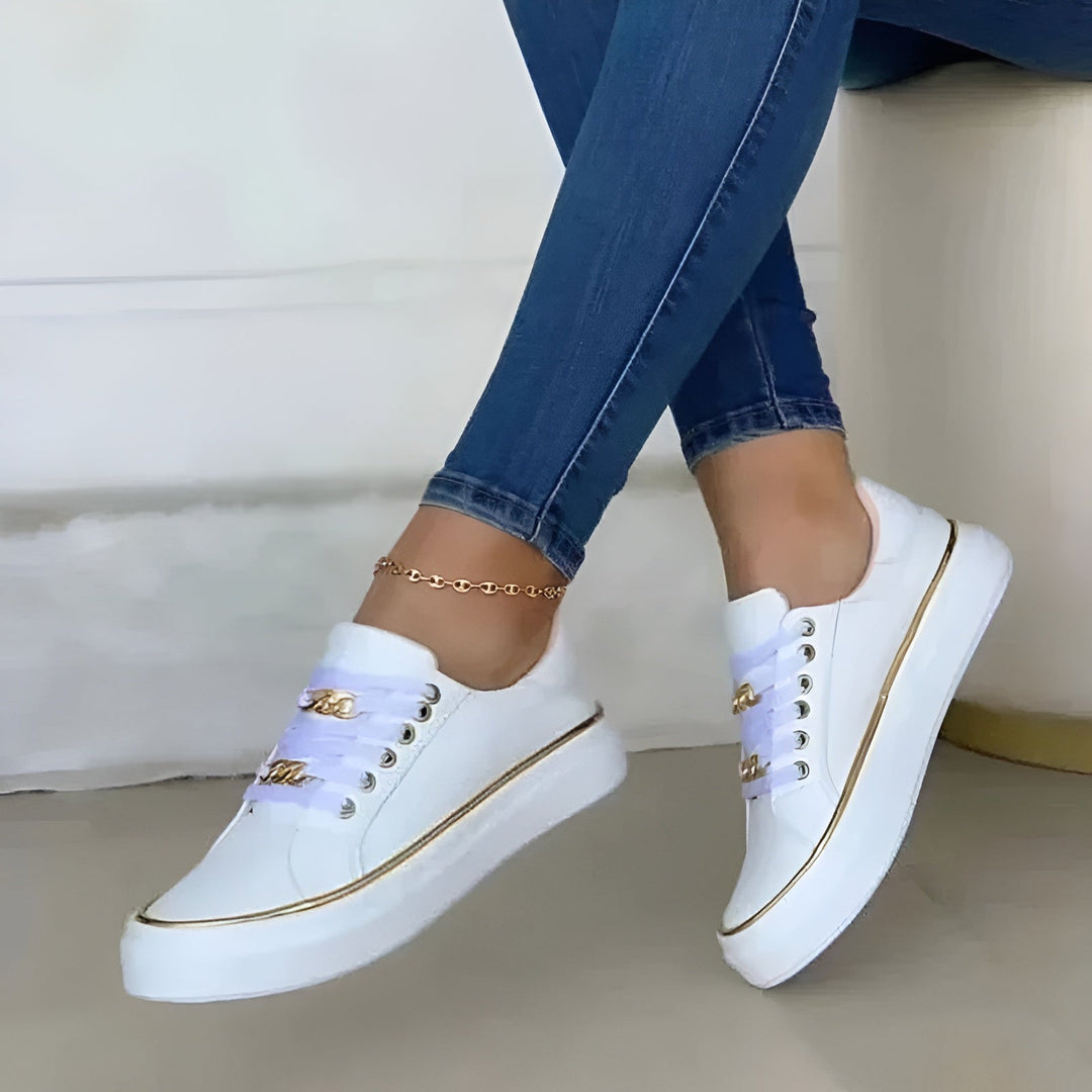 Sneaker Ortopedica Uomo Catena Decorativa Design Ergonomico