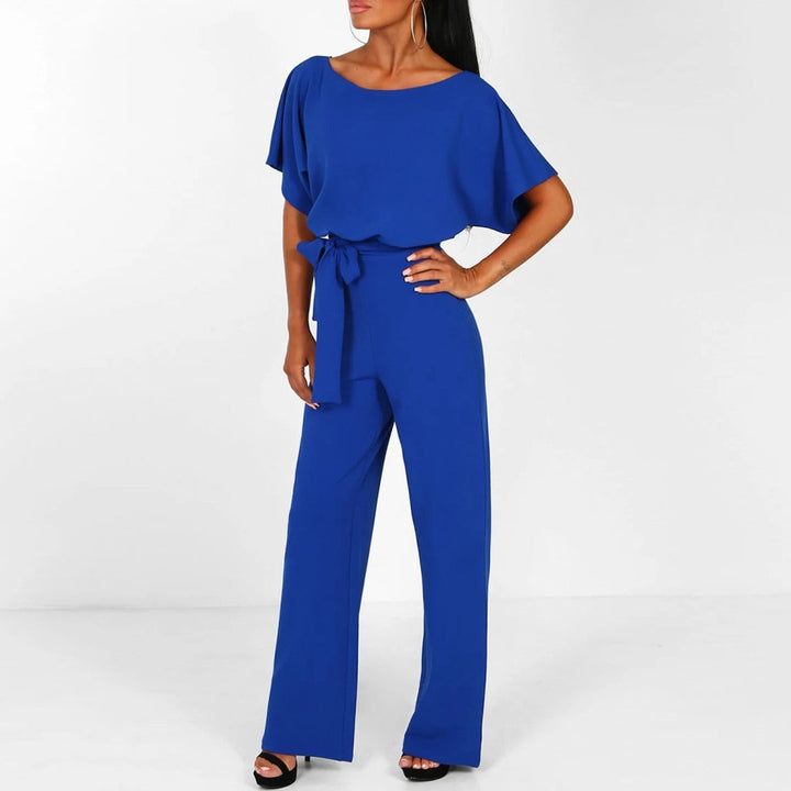 Tuta Donna Elegante Tessuto Morbido Taglio Slim - Vesarelli