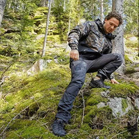 Pantaloni Uomo Tattici Resistenti Funzionali Vestibilità Comoda