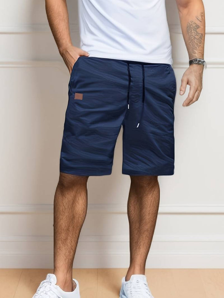 Pantaloncini Cargo Uomo Tessuto Resistente Vestibilità Comoda