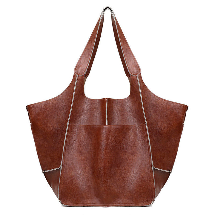 Borsa Donna in Pelle Vintage Oversize Spaziosa