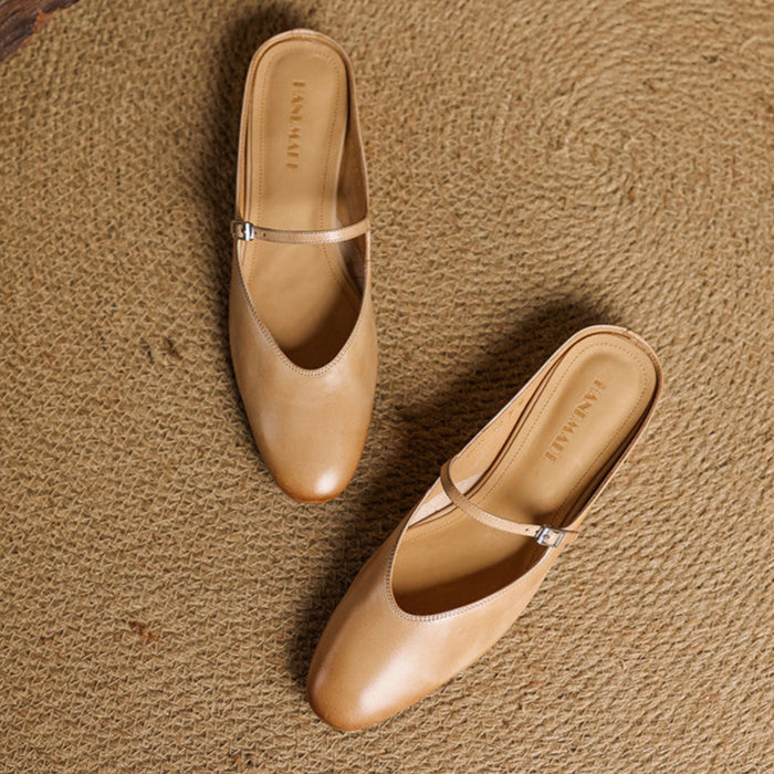 Ballerine Donna in Pelle Classiche Vestibilità Standard - Vesarelli
