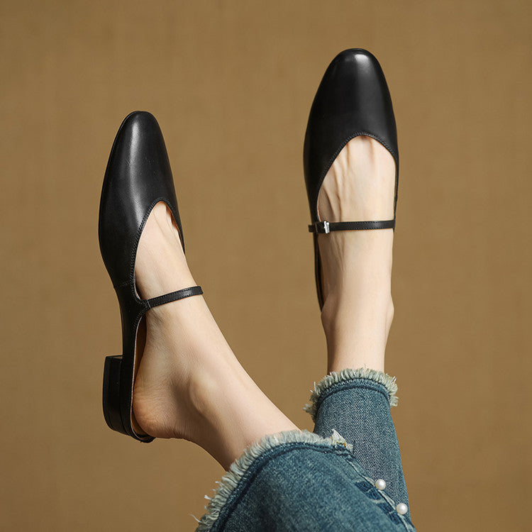 Ballerine Donna in Pelle Classiche Vestibilità Standard - Vesarelli