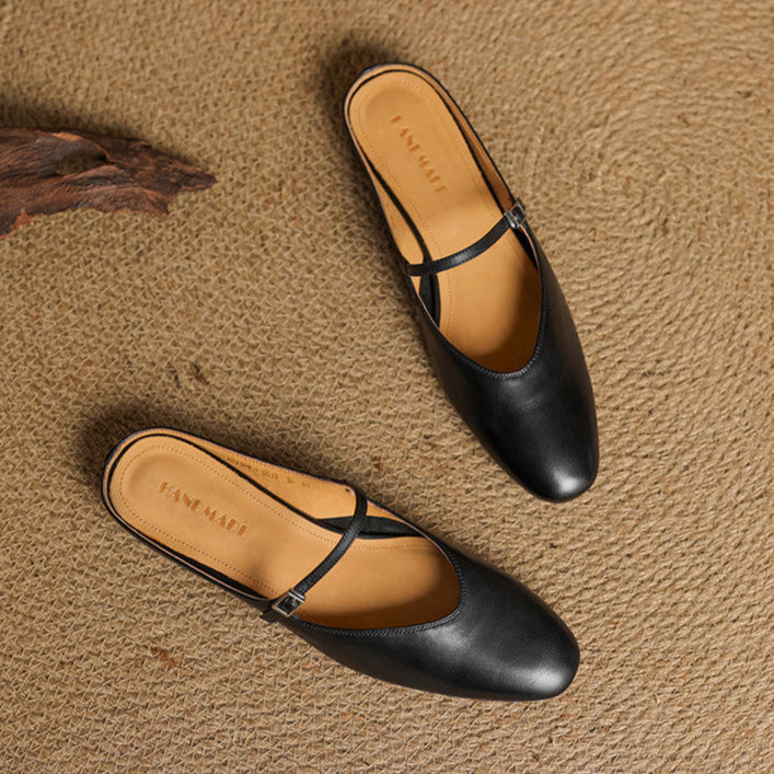 Ballerine Donna in Pelle Classiche Vestibilità Standard - Vesarelli