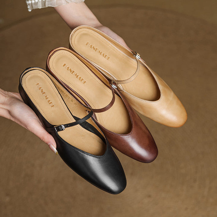 Ballerine Donna in Pelle Classiche Vestibilità Standard - Vesarelli