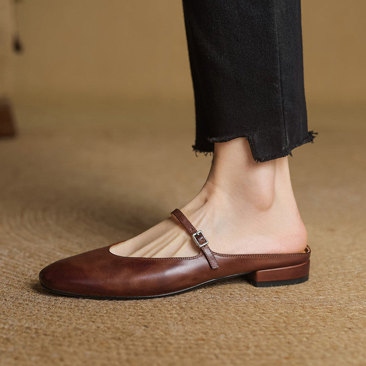 Ballerine Donna in Pelle Classiche Vestibilità Standard - Vesarelli