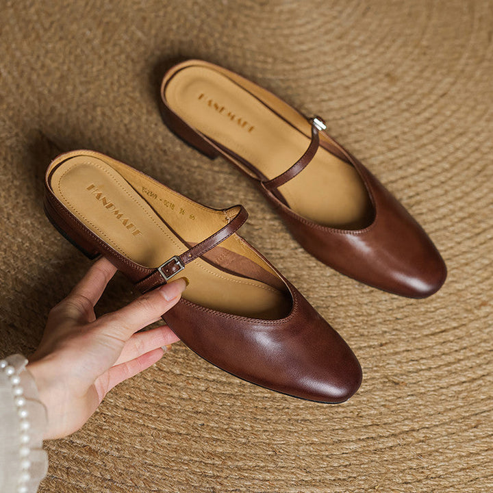 Ballerine Donna in Pelle Classiche Vestibilità Standard - Vesarelli