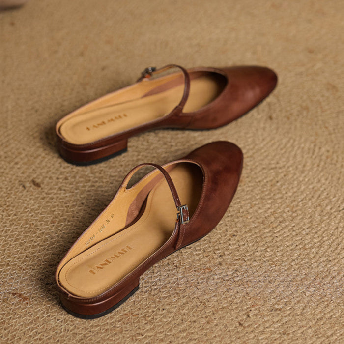 Ballerine Donna in Pelle Classiche Vestibilità Standard - Vesarelli