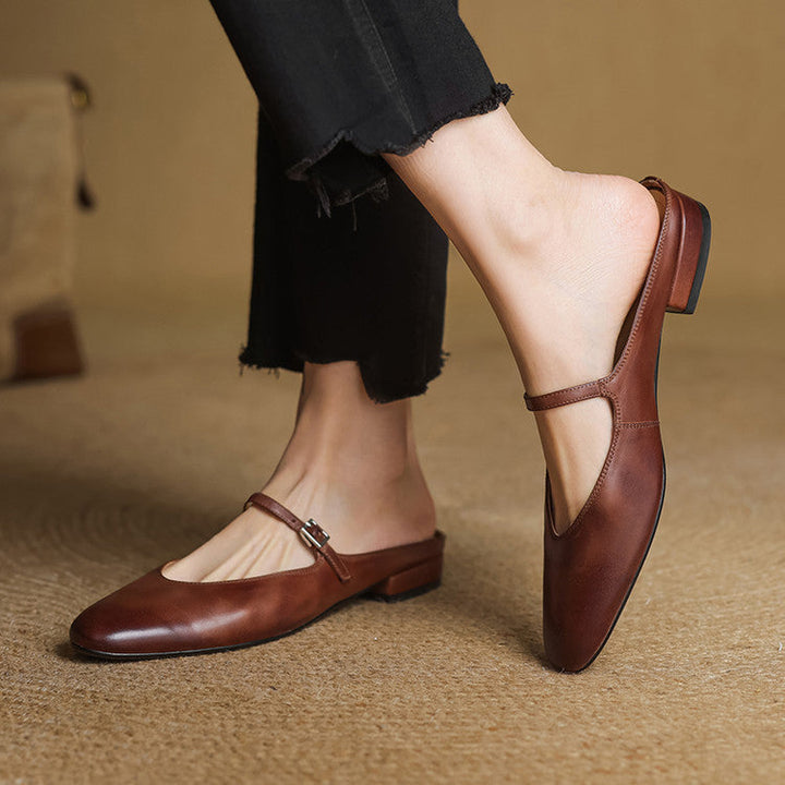Ballerine Donna in Pelle Classiche Vestibilità Standard - Vesarelli