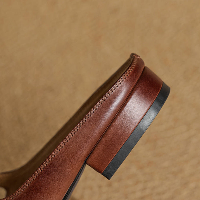 Ballerine Donna in Pelle Classiche Vestibilità Standard - Vesarelli